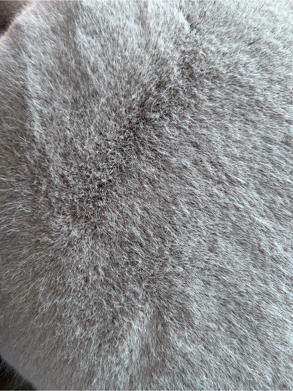 16” Round Faux Fur Pillow